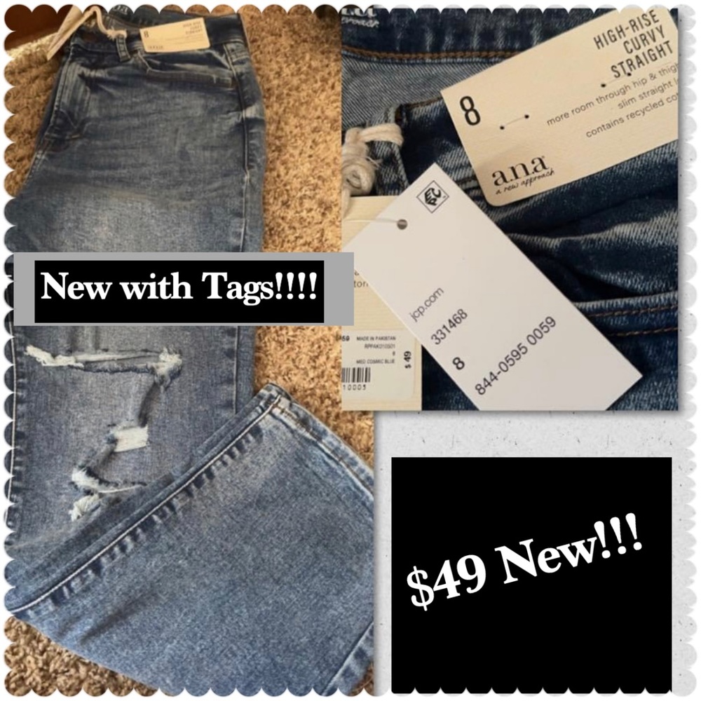 New ANA distressed jeans!!!